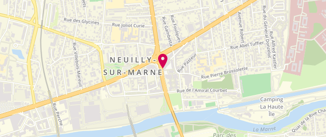 Plan de New Mod, 3 place du Chanoine Héroux, 93330 Neuilly-sur-Marne