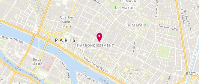 Plan de Coton Doux, 38 Bis Rue de Rivoli, 75004 Paris