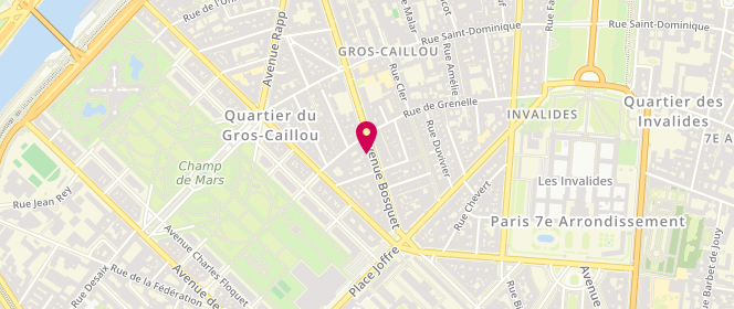 Plan de Somiane, 40 Avenue Bosquet, 75007 Paris