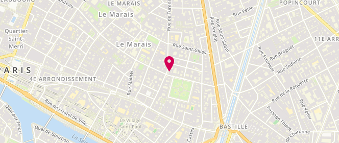 Plan de Pain de Sucre, 24 Rue de Turenne, 75003 Paris