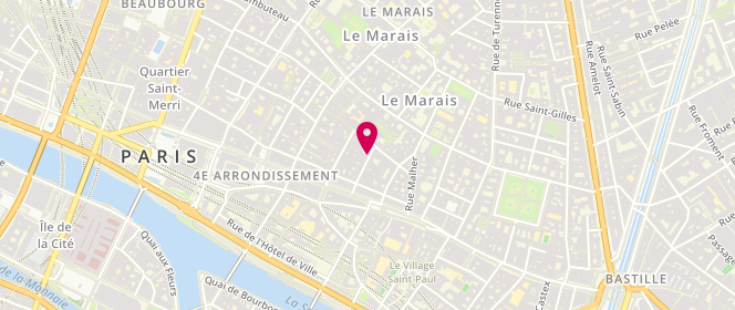Plan de Quai 71, 15 Rue Ferdinand Duval, 75004 Paris