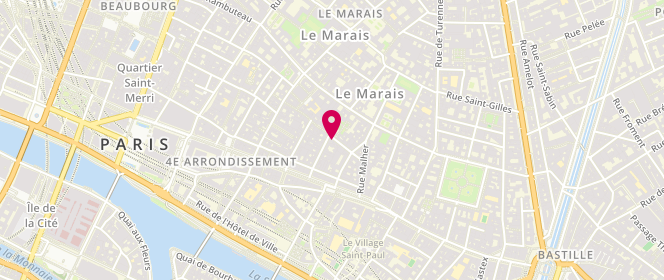 Plan de El Ganso, 7 Rue des Rosiers, 75004 Paris