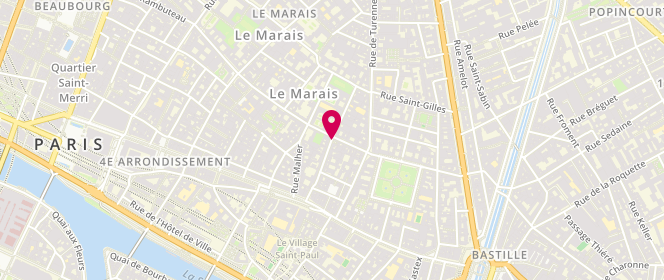 Plan de Encré, 32 Rue de Sévigné, 75004 Paris