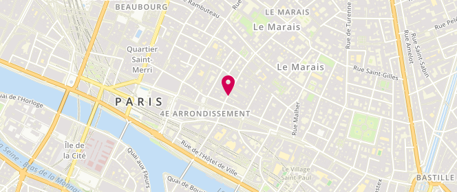 Plan de Nodus, 22 Rue Vieille du Temple, 75004 Paris