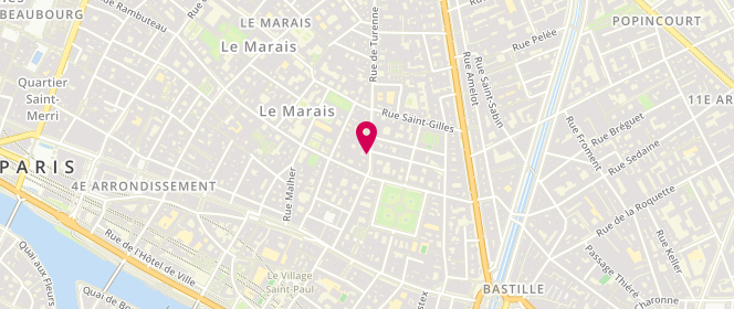 Plan de Coton Doux, 37 Rue de Turenne, 75003 Paris