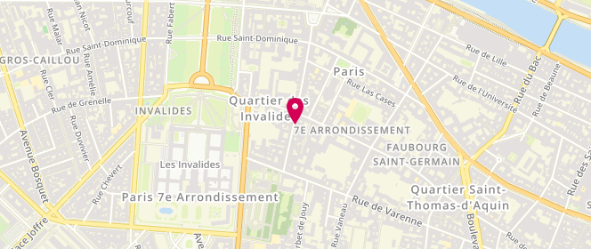 Plan de Soeur, 41 Rue de Bourgogne, 75007 Paris