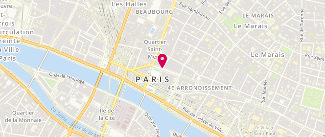 Plan de Le BHV Marais, 52 Rue de Rivoli, 75004 Paris