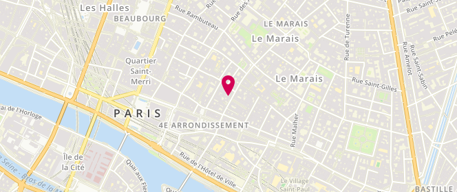 Plan de Lacoste, 29 Rue Vieille du Temple, 75004 Paris