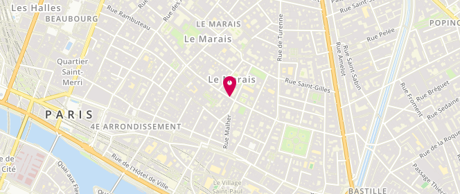 Plan de Ldb, 20 Rue des Francs Bourgeois, 75003 Paris