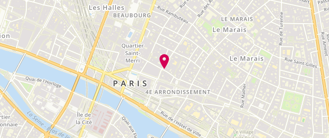 Plan de Coton Doux, 24 Rue de la Verrerie, 75004 Paris