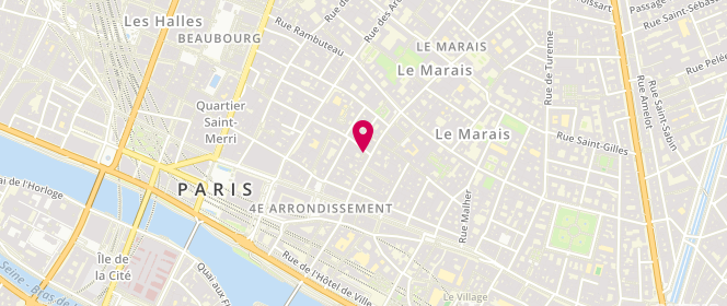 Plan de Coton Doux, 3 Rue Sainte-Croix de la Bretonnerie, 75004 Paris