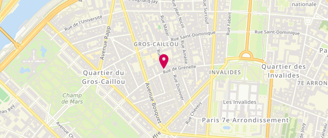 Plan de Armor-Lux, 24 Rue Cler, 75007 Paris