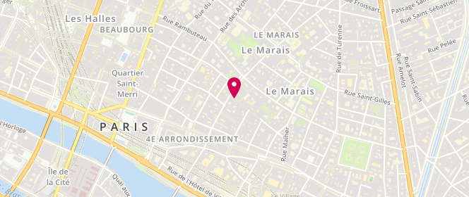 Plan de Leo & Ugo, 54 Rue des Rosiers, 75004 Paris