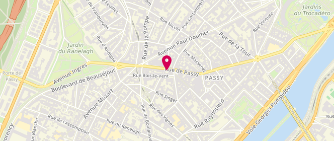 Plan de WEILL Passy, 73 Rue de Passy, 75016 Paris