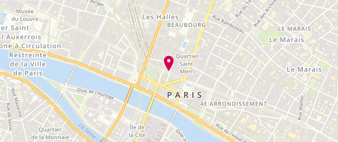 Plan de Parfois, 84 Rue de Rivoli, 75004 Paris