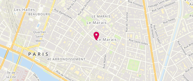 Plan de Uniqlo le Marais, 39 Rue des Francs Bourgeois, 75004 Paris
