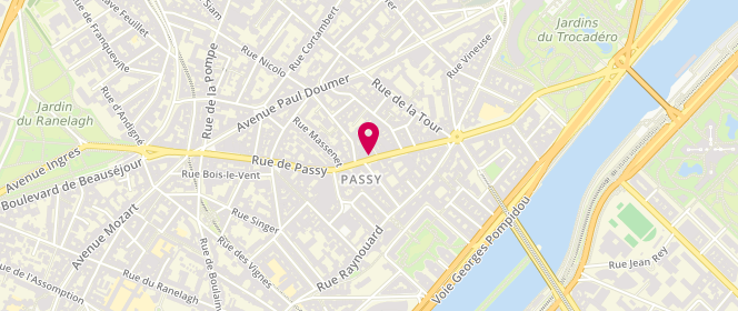 Plan de The Kooples Diffusion, 30 Rue de Passy, 75016 Paris
