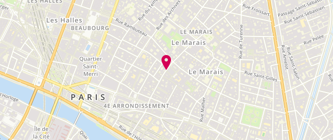 Plan de Maje, 49 Rue Vieille du Temple, 75004 Paris