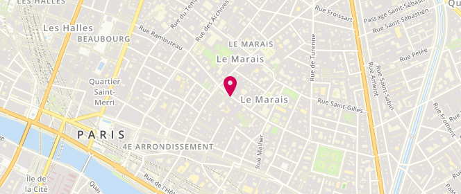 Plan de Sessùn, 45 Rue des Francs Bourgeois, 75004 Paris