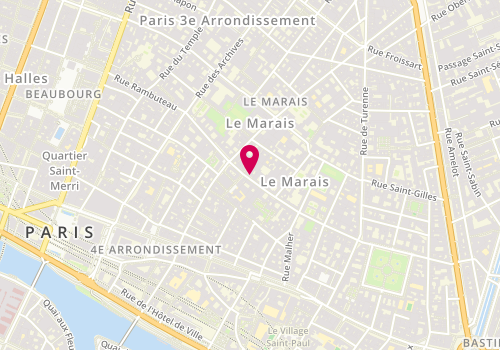 Plan de Société Barbara Bui, 32 Rue Francs Bourgeois, 75003 Paris