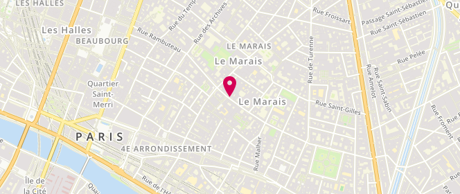 Plan de Bimba&Lola, 34-36 Rue des Francs Bourgeois, 75003 Paris