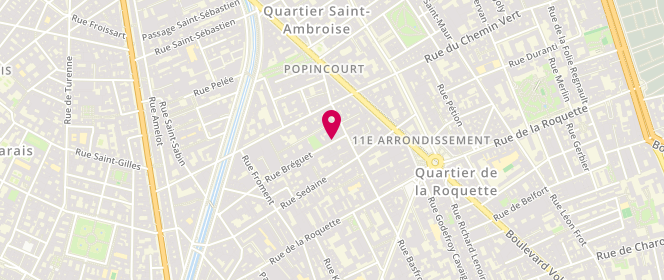 Plan de Lea, 39 rue Bréguet, 75011 Paris