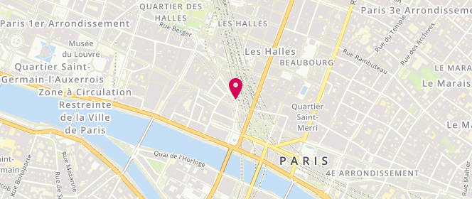 Plan de Celio, 256 Centre Commercial Forum des Halles Niveau 3 2 Rue Basse, 75001 Paris