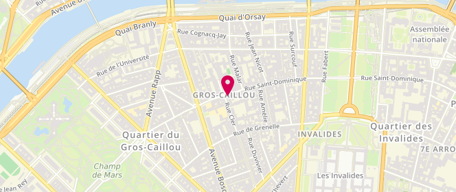 Plan de News des Halles, 111 Rue Saint-Dominique, 75007 Paris