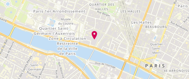 Plan de Saint Laurent, 9 rue de la Monnaie, 75001 Paris