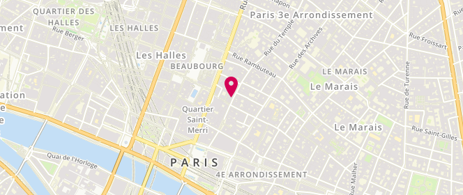 Plan de Addicted, 29 Rue du Temple, 75004 Paris