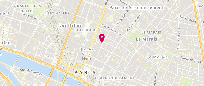 Plan de Freep STAR, 93 Rue de la Verrerie 85 Rue la Verrerie
37 Rue du Temple, 75004 Paris