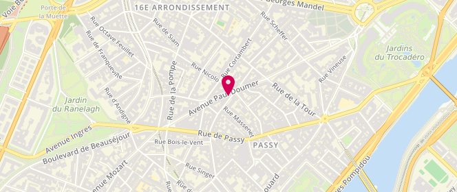 Plan de Molli, 71 avenue Paul Doumer, 75116 Paris