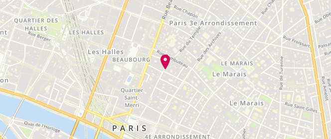Plan de Marie Sixtine - Temple, 42 Rue du Temple, 75004 Paris