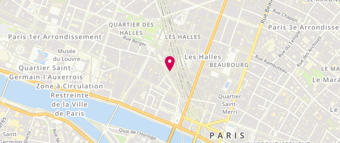 Plan de Izi Store, 31 Rue de la Ferronnerie, 75001 Paris