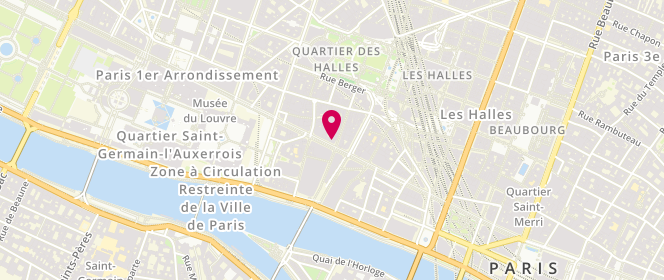 Plan de Caroll, 138 Rue de Rivoli, 75001 Paris