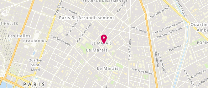 Plan de 25 Janvier, 97 Rue Vieille du Temple, 75003 Paris