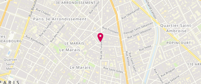 Plan de Elios - Many Roy, 85 Rue de Turenne, 75003 Paris