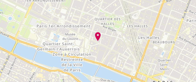 Plan de Urban Outfitters, 146 Rue de Rivoli, 75001 Paris