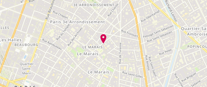 Plan de Soi Paris, 104 Rue Vieille du Temple, 75003 Paris