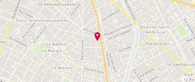 Plan de Merci, 111 Boulevard Beaumarchais, 75003 Paris