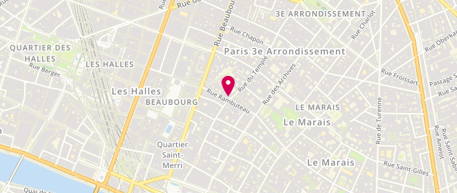 Plan de The Hideout Clothing, 67 Rue du Temple, 75003 Paris