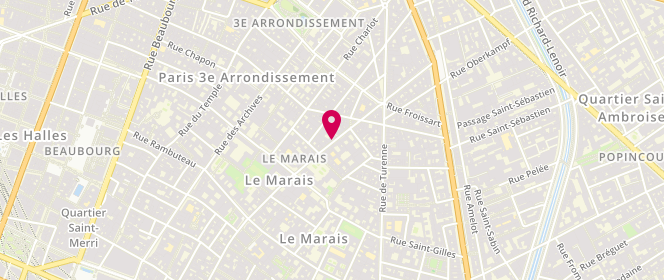 Plan de Balibaris - Paris Vieille du Temple, 117 Rue Vieille du Temple, 75003 Paris