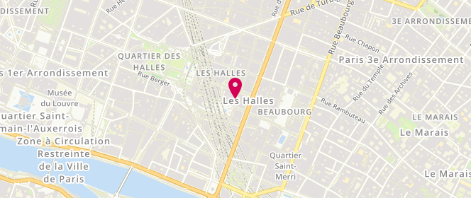 Plan de Ohr, 53 Rue Saint Denis, 75001 Paris