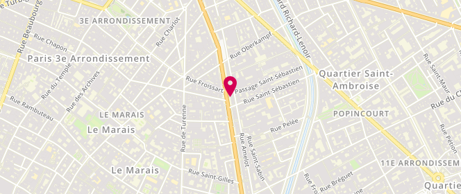 Plan de Boutique ZESPA - Paris, 8 Boulevard des Filles du Calvaire, 75011 Paris