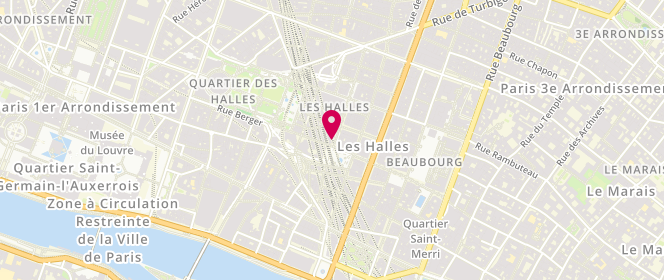 Plan de Promod, Forum des Halles 1 Rue Pierre Lescot, 75001 Paris