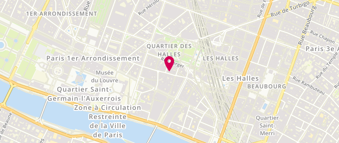 Plan de Carhartt WIP, 66 Rue Saint-Honoré, 75001 Paris