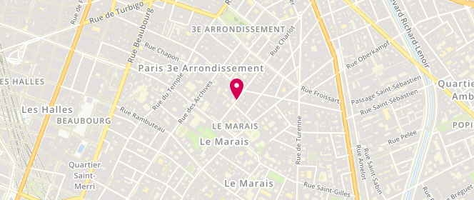 Plan de Rendez-Vous Store - Rdv, 8 Rue Charlot, 75003 Paris