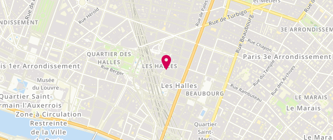 Plan de Levi'S For Girl, 12 Rue Pierre Lescot, 75001 Paris
