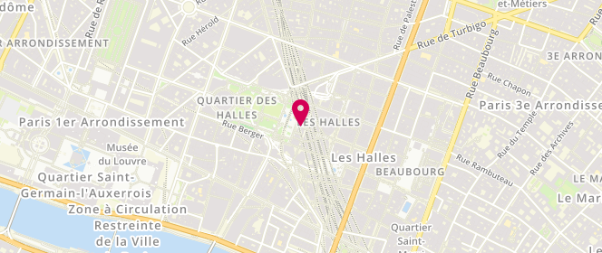 Plan de Celio, Centre Commercial Forum des Halles
Niveau -3
Rue de l'Equerre Porte Rambuteau, 75001 Paris