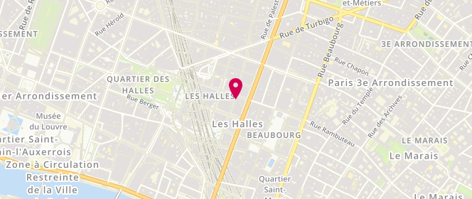 Plan de Miss Coquines, 78 Rue Saint Denis, 75001 Paris